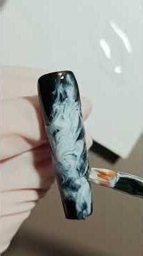 How to:💅 Colorful Smoke Nails #nailart #simplenails