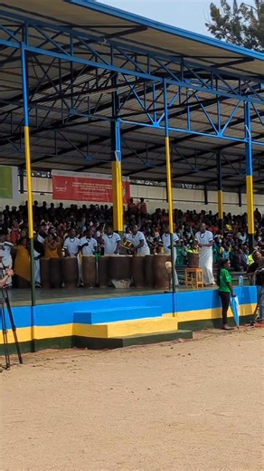 WATCH: The National Ballet, Urukerereza, performs the famous "Hinga amasaka" dance during the celebration of Umuganura in Musanze District. | The New Times Publications