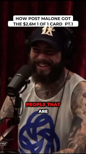 When Post Malone bought the RAREST Magic card!