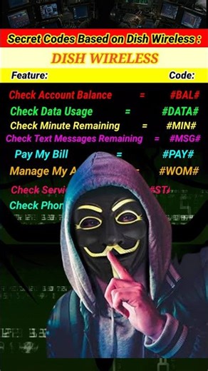 Secret Codes Based on Dish Wireless🔥▶️📱 #shorts