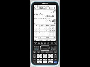 CP400 ClassPad: Online Course: Session 02, Main Application Basics