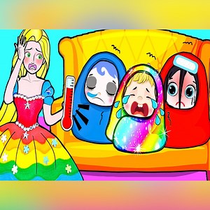 68K views · 1.7K reactions | Paper Dolls Dress Up - Rainbow Stepmother & Sadako Daughter Dress - Barbie Story & Crafts - Fairy Tales | LOR Paper Crafts | Facebook