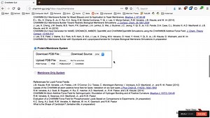 CHARMM-GUI Membrane Builder Tutorial 1: Building GPI-CD59 in Plasma Membrane