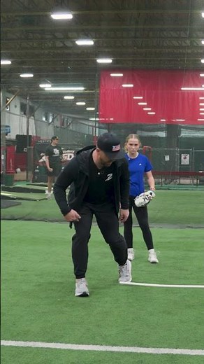 Infield Timing & Footwork! #softball #baseball #infielddrills #mlb