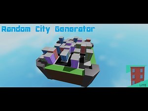 I made a Random City Generator...