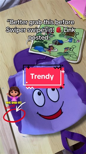Nostalgia style “Backpack, backpack! 🎒 Dora fans know this one. Tap the link on the video to grab it!” #doratheexplorer #backpack #giftforkids #toddlers #tiktokshop
