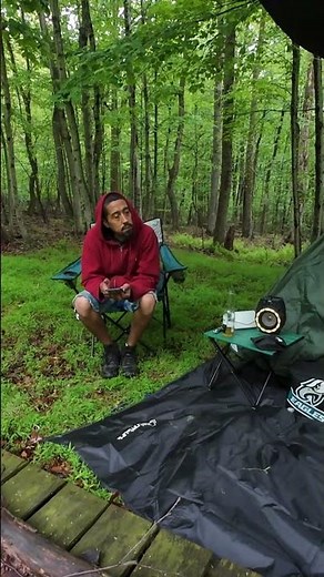 First Solo Camp in Pennsylvania Woods