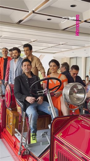 The whole Cast of Agni Movie at its Trailer launch💥🔥 . . #lifestyle #explore #entertainment #bollywoodstyle #mumbai #celebrity | Womansera