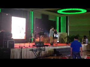 DJ Maki Rena with DJ Tikoy Chiu at Manila Hotel