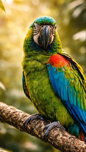 दुनिया का सबसे बुद्धिमान तोता | बोलने वाला रंगीन पक्षी 😲