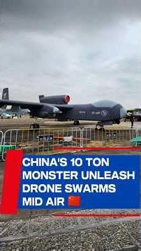 300 Drones in 10 Seconds: Is This the End of US Air Superiority? #shorts