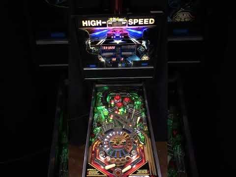 High Speed Pinball Machine (SOLD on 9/26/25) @Pinball805.com