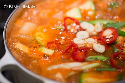 Spicy Pollock Roe Stew (Al Tang or Al Jjigae)