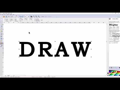 SignCut DRAW: Contour Effect