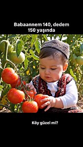 Ömrün uzun olsun istiyorsan köye geleceksin. Babaannem 140, dedem 150 yaşında😊🥬🫛🧑‍🌾 #keşfet #keşfetteyiz #yapayzeka #keşfettengelenler #gemini #al #ai #köy #viral #viralreels | Yapay Forum
