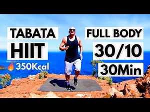 TABATA WORKOUT HIIT 30 MIN / FULL BODY / TABATA 30/10 / INTERVAL TRAINING