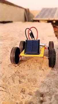 Test Run of a Solar Powered Kit Car at different times of day in winters