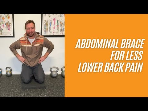 Using The Abdominal Brace For Less Lower Back Pain