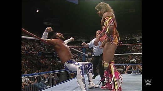 Ultimate Warrior vs. "Macho King" Randy Savage: WrestleMania 7 - Retirement Match