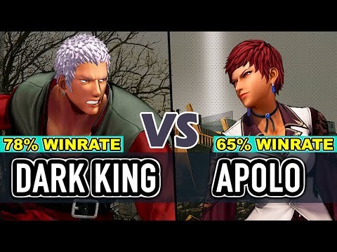 KOF XV ▰ DARK KING (O.Yashiro / Duo Lon / Vice) vs APOLO (Vice / Mature / O.Shermie)