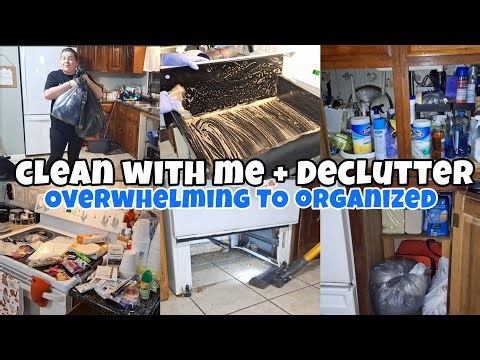Extreme Kitchen Clean & Declutter | From Messy to Organized Reset | Chelcy's Mobile Home Living