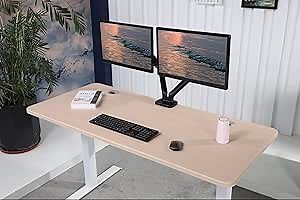 ApexDesk K Series 60" x 27" Electric Height Adjustable Standing Desk with LED Memory Controller (Light Oak)