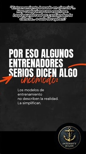 La ciencia no es un eslogan.