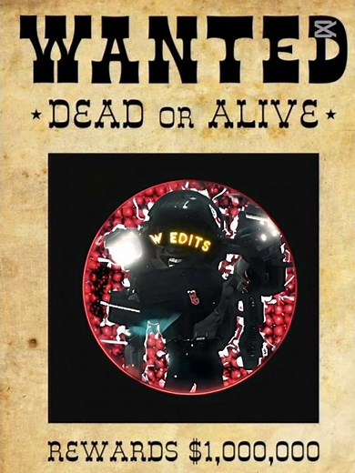 “Wanted Poster Meme Funny Edit 😂”। ft @weditzzzz | #edit