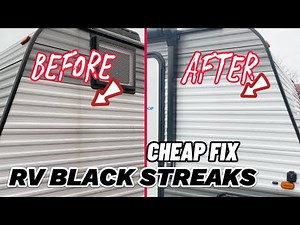 Use THIS To REMOVE RV Black Streaks-BEST Cleaner For AWESOME Results