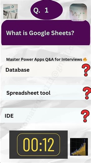Q.1 - Google Sheets Quiz 🔥 Test Your Skills Now!