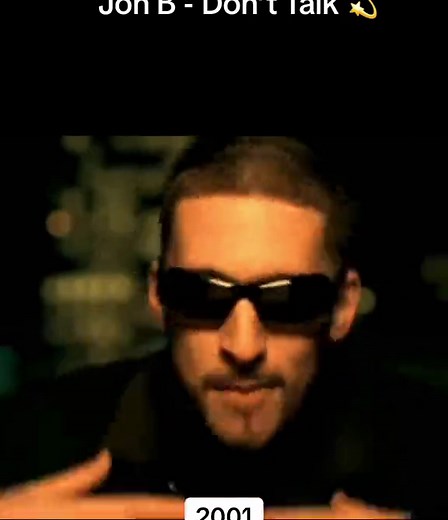 Throwback to 2001 with Jon B - Don't Talk Music Video