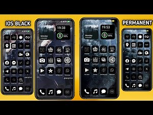 TEMA DARK IOS IPHONE PERMANENT FOR ANDROID 🌟