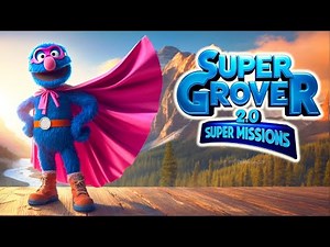 Sesame Street's - Super Grover 2.0 Super Missions (PC,Flash) Longplay