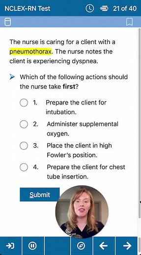 NCLEX Question Review with Dr. Emily: Action to Take First