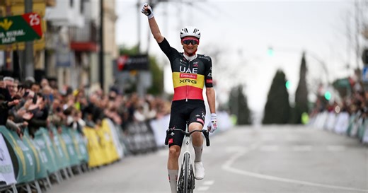 Final Clásica Jaén: UAE sigue en el paraíso con una espléndida victoria de Wellens