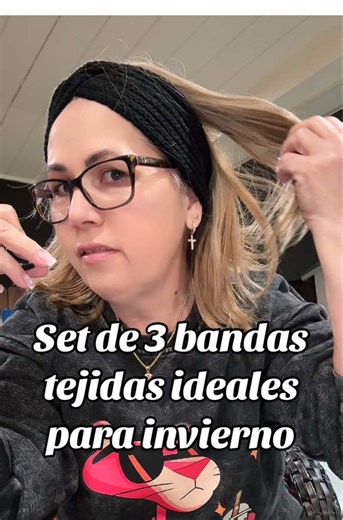 Set de 3 bandas tejidas perfectas para esta temporada de invierno. Aportan estilo al instante y ayudan a mantener un look bonito incluso en días de cabello difícil. Cómodas, prácticas y pensadas para usar a diario. #tiktokshopholidayhaul #WinterAccessories #CozyHeadband #KnitStyle #WarmEssentials