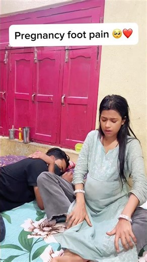 Caring husband 🥺❤️ #pregnancy #caring #pregnancybyfaith #love #couple