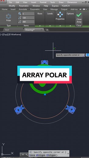 Perintah Array Lanjutan pada AutoCAD: Tips dan Trik Penggunaan