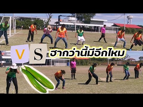 #กีฬาฮาเฮ ตีกอล์มะเขือยาว คนเชียร์สนุกกว่าคนเเข่ง
