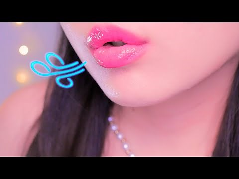 ASMR Super Close Up ear blowing /no talking / Ear to Ear