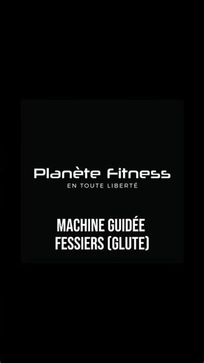 Fonctionnement machine guidée fessiers (glute) #sports #musculation #machine #impulse