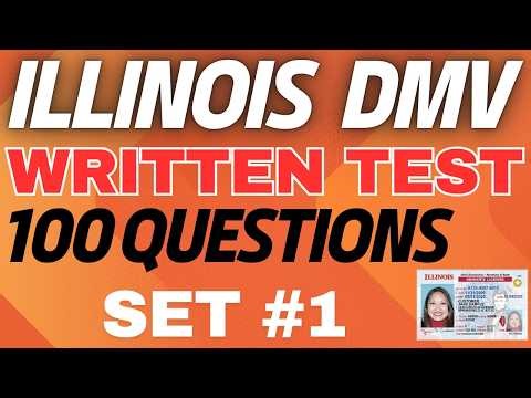 Illinois DMV Written Test 2026 (100 Questions with Explained Answers)
