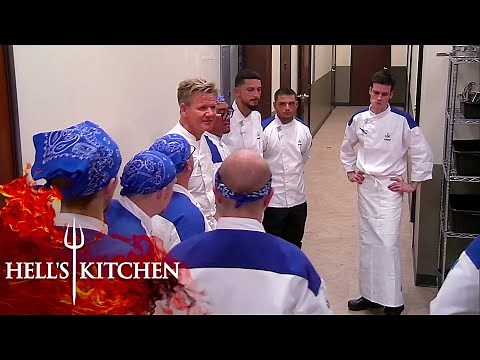 Gordon KICKS OUT Blue Team After Customers Leave | Hell's Kitchen