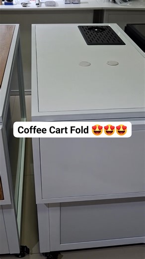 60K views · 330 reactions | Foldable Coffee Cart — Fully Equipped...