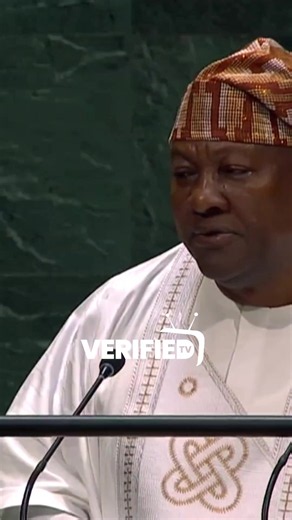 “How many more lives must be lost in Gaza before the world acts with decisive moral authority?” — President Mahama speaks at the 81st UN General Assembly #VerifiedTV #VerifiedNews