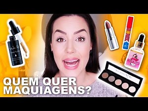 RECEBI MUITA MAQUIAGEM E FIZ MAIS UMA LIMPA PRO DESAPEGA