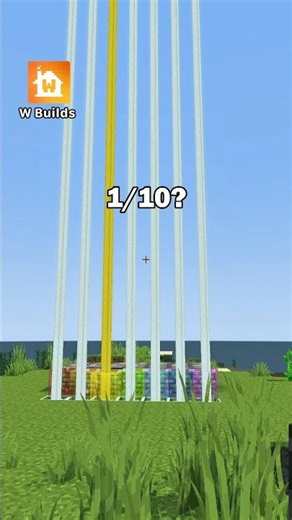 We Built a Rainbow Beacon in Minecraft