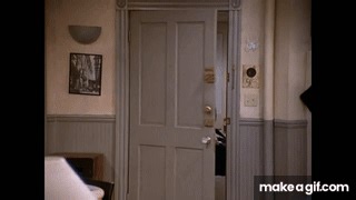 Seinfeld - Jerry gets shot for stealing cable on Make a GIF