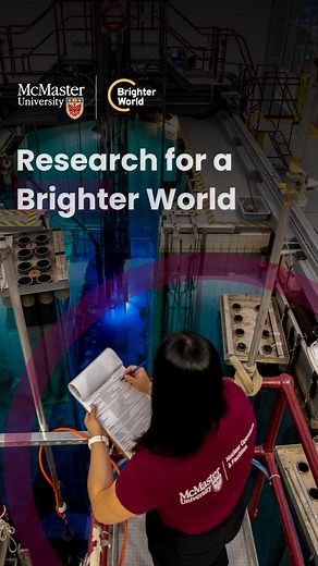 McMaster’s nuclear research reactor powers clean energy research and trains the world's nuclear leaders. | McMaster University