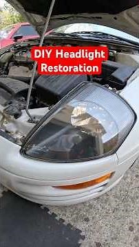Headlight Restoration - Easy DIY